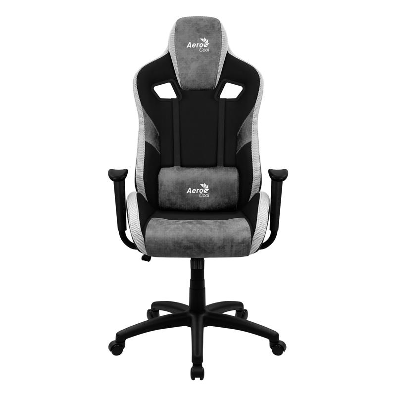 Кресло для геймеров Aerocool Count Stone Grey + 1 подушка | ARAGO