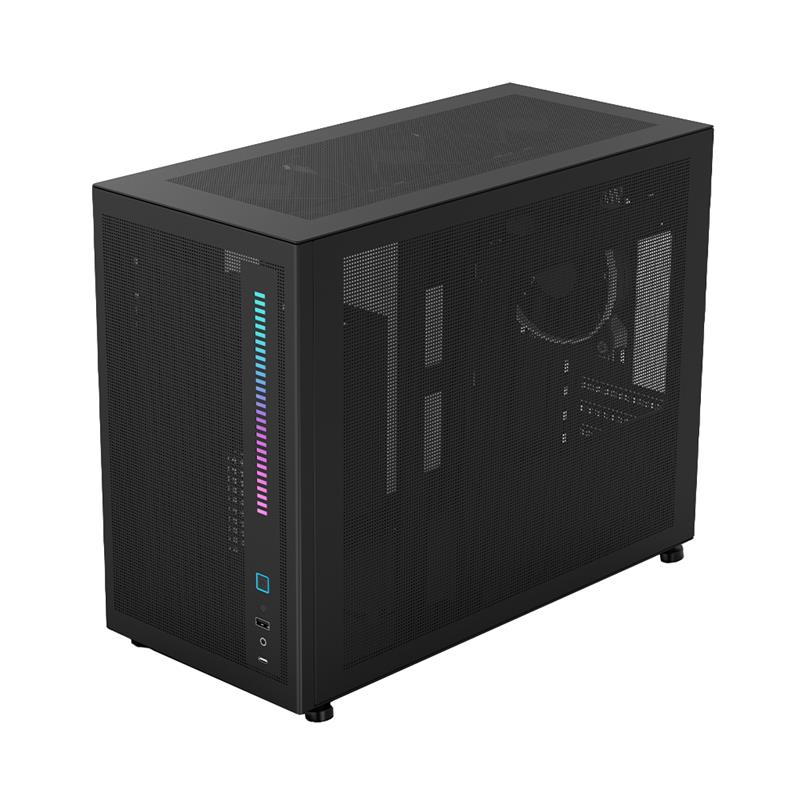 Корпус 1stPlayer Mi6-1F2-BK Black без БЖ | ARAGO