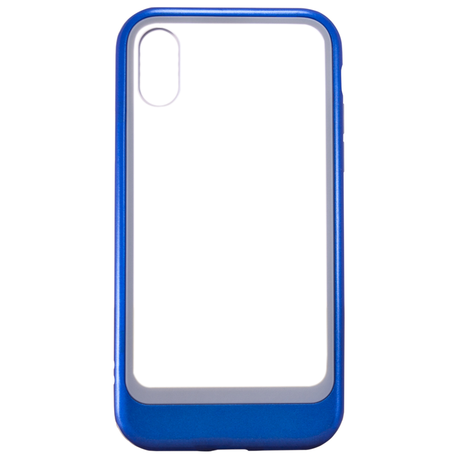 Силикон STATEMENT CASE iPhone XR синий | ARAGO