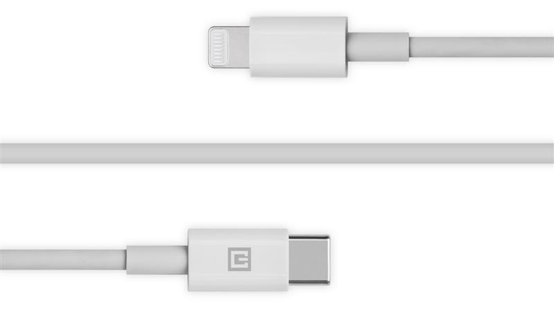 Кабель REAL-EL USB Type-C - Lightning (M/M), 2 м, White (EL123500058) | ARAGO