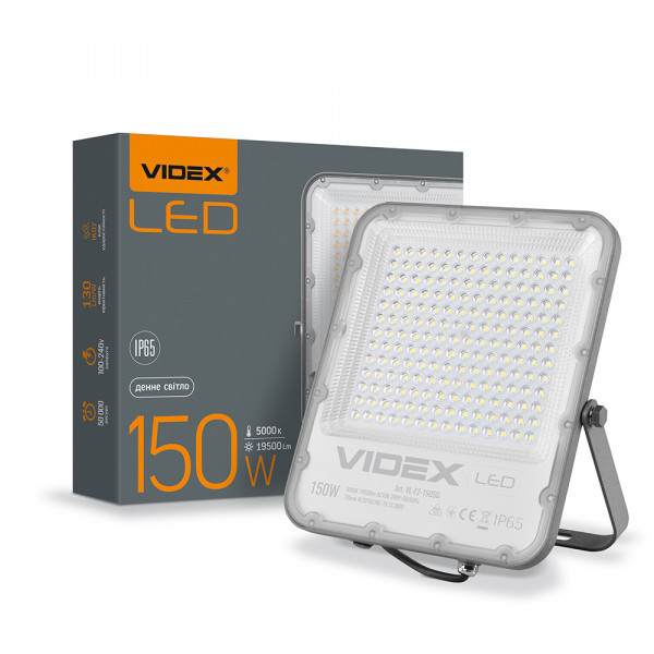 картинка LED прожектор VIDEX PREMIUM F2 150W 5000K от магазина Компания+