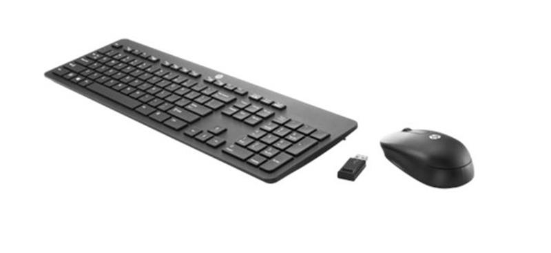 Комплект (клавиатура, мышь) беспроводной HP Slim (T6L04AA) USB | ARAGO
