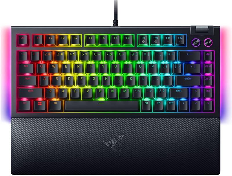 Клавіатура Razer BlackWidow V4 75% Black (RZ03-05000100-R3M1) | ARAGO
