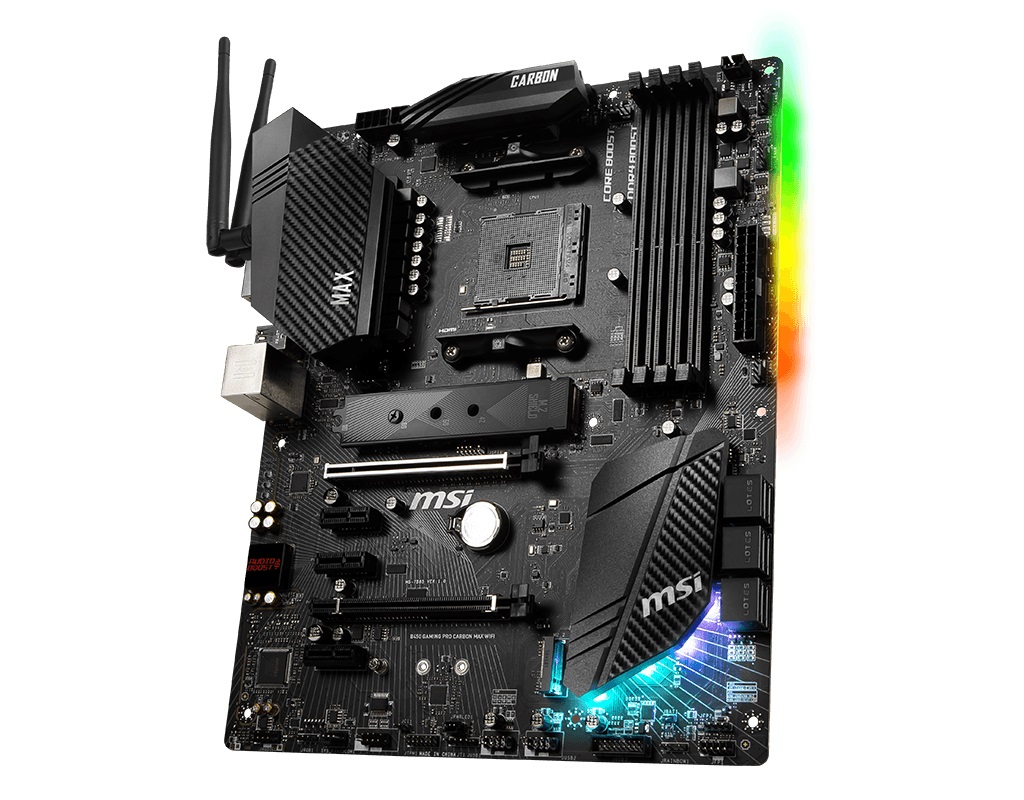 MSI B450 Gaming Pro Carbon Max Wi-Fi Socket AM4 | ARAGO