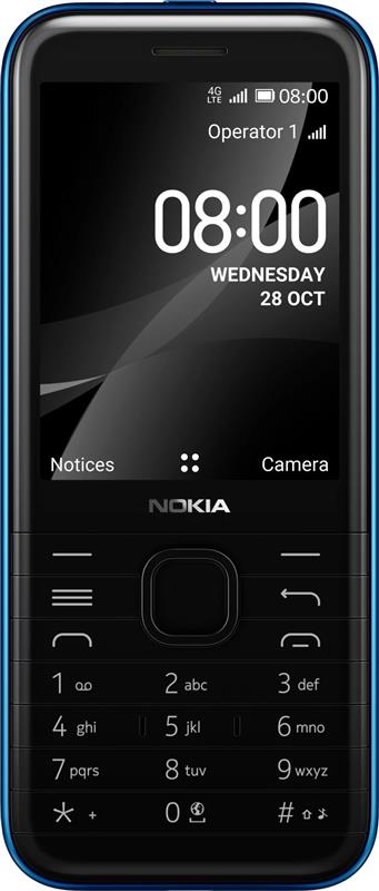 Мобильный телефон Nokia 8000 4G Dual Sim Blue | ARAGO