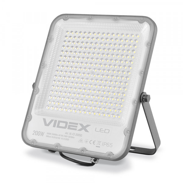 картинка LED прожектор VIDEX PREMIUM F2 200W 5000K от магазина Компания+