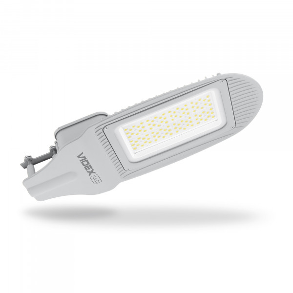 картинка LED вуличний ліхтар VIDEX  100W 5000K  Сірий от магазина Компания+