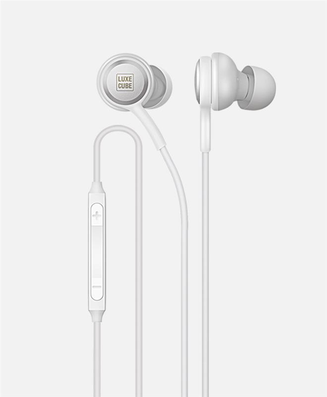 Гарнитура Luxe Cube HiRez Audio White (7775557575655) | ARAGO