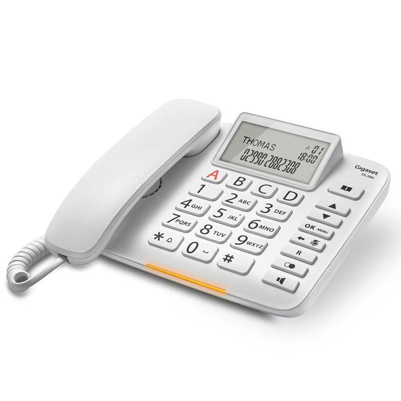 Провiдний телефон Gigaset DL380 IM White (S30350S217R102) | ARAGO