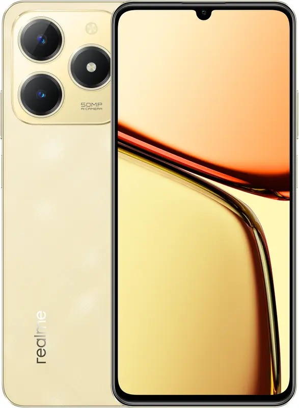 Смартфон Realme C61 8/256GB Sparkle Gold | ARAGO