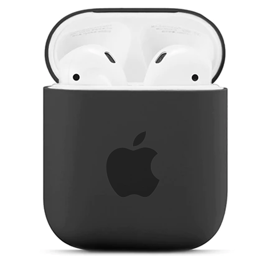 Чехол для Airpods/Airpods2 ORIGINAL SILICONE 07 black | ARAGO