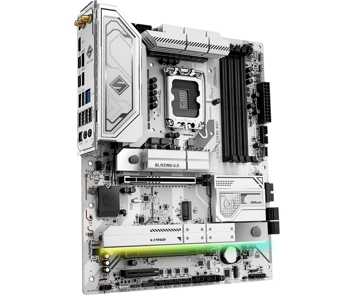 Материнська плата ASRock Z890 Steel Legend WiFi Socket 1851 | ARAGO