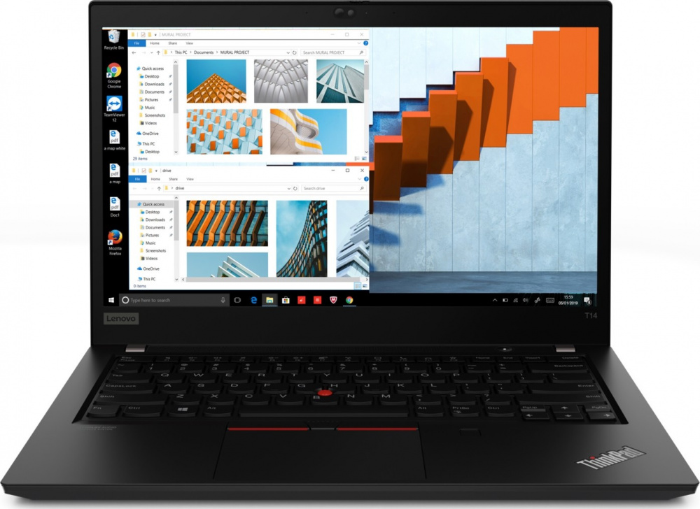 Lenovo ThinkPad T14 (20W0000ERA) FullHD Win10Pro Black | ARAGO