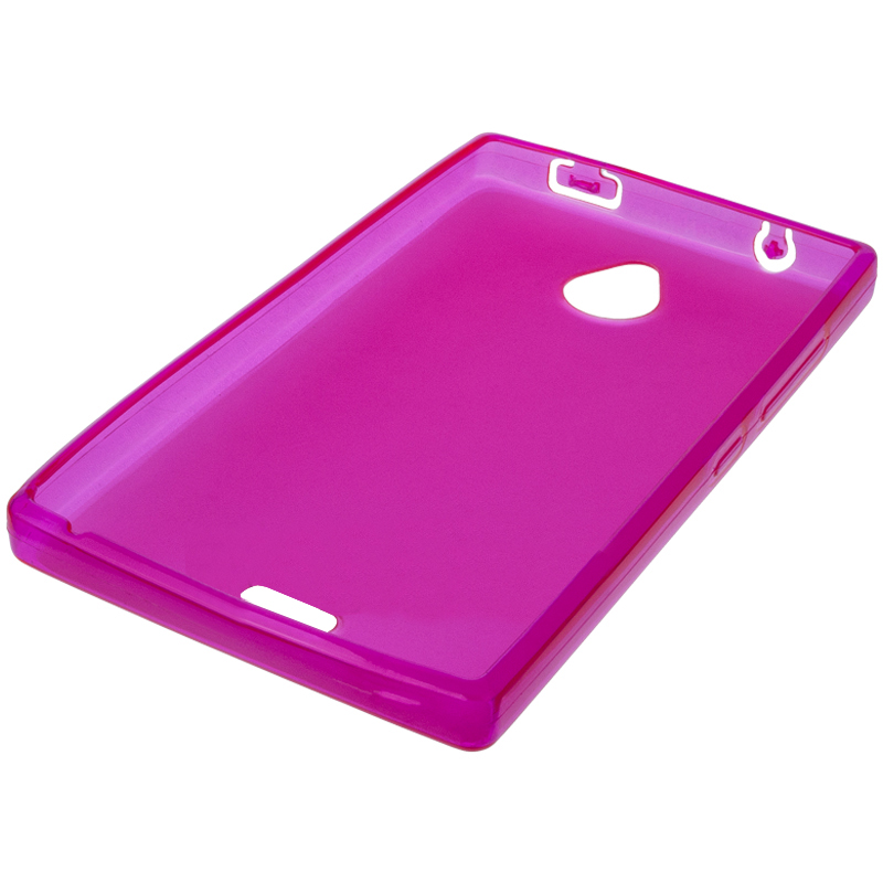 Силикон Super Slim Nokia 215 розовый | ARAGO