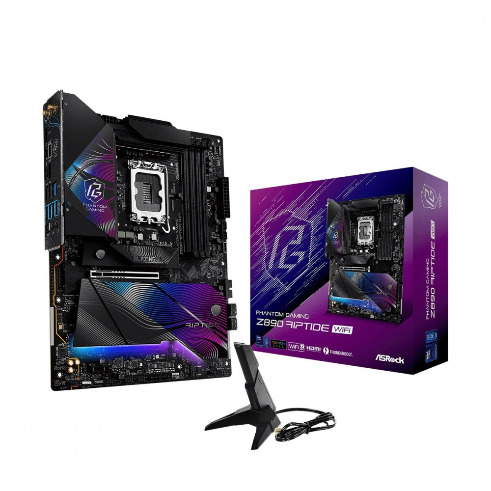 Материнська плата ASRock Z890 Riptide WiFi Socket 1851 | ARAGO