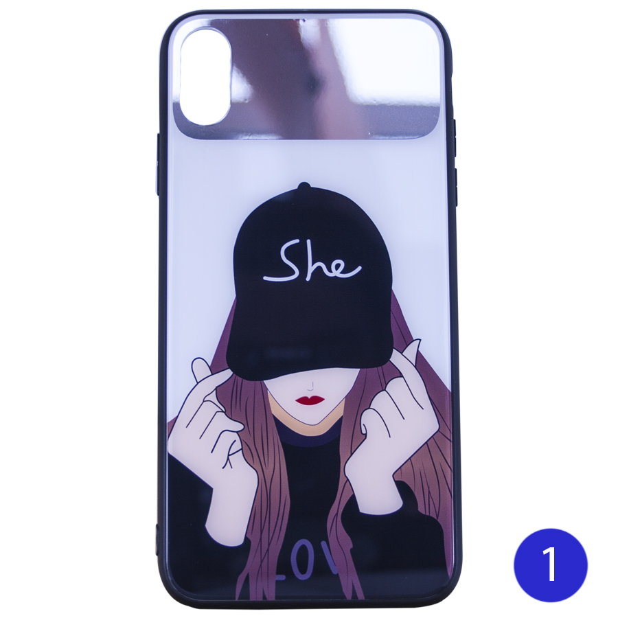Силикон MIRROR PICTURES iPhone XS Max 01 | ARAGO