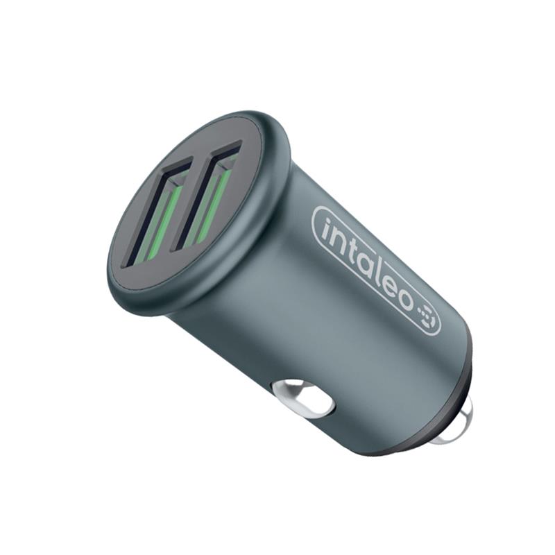 Автомобільний зарядний пристрій Intaleo CCG482 (2USB, 4.8A) Grey (1283126521553) | ARAGO