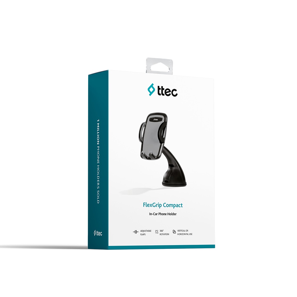 Тримач автомобільний Ttec FlexGrip Compact (2TT08) | ARAGO