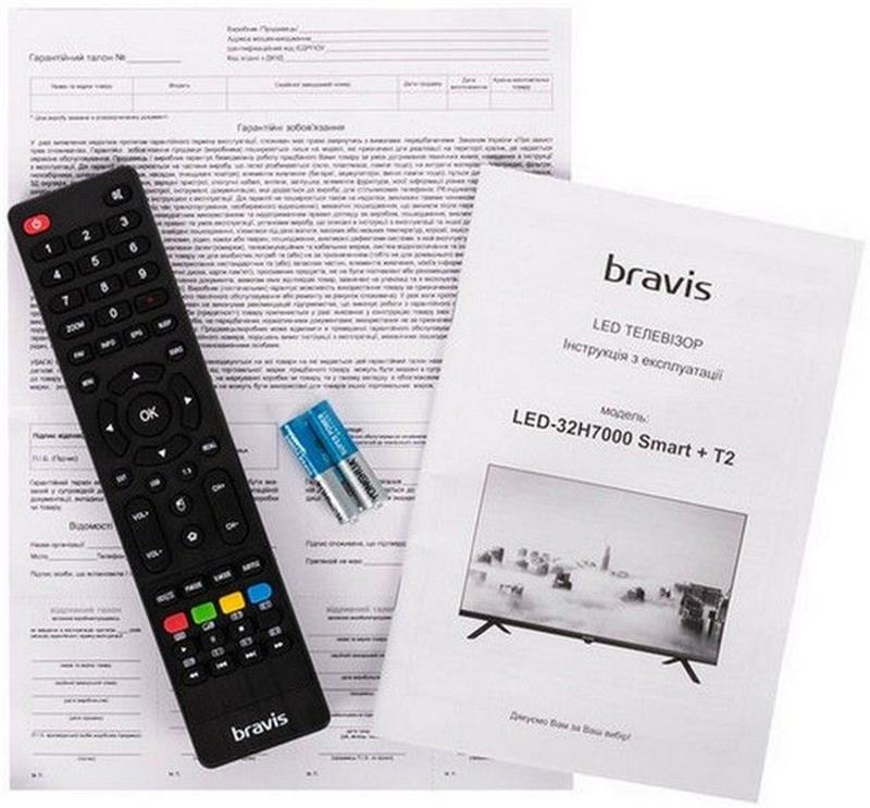картинка Телевизор Bravis LED-32H7000 Smart + T2 от магазина Компания+