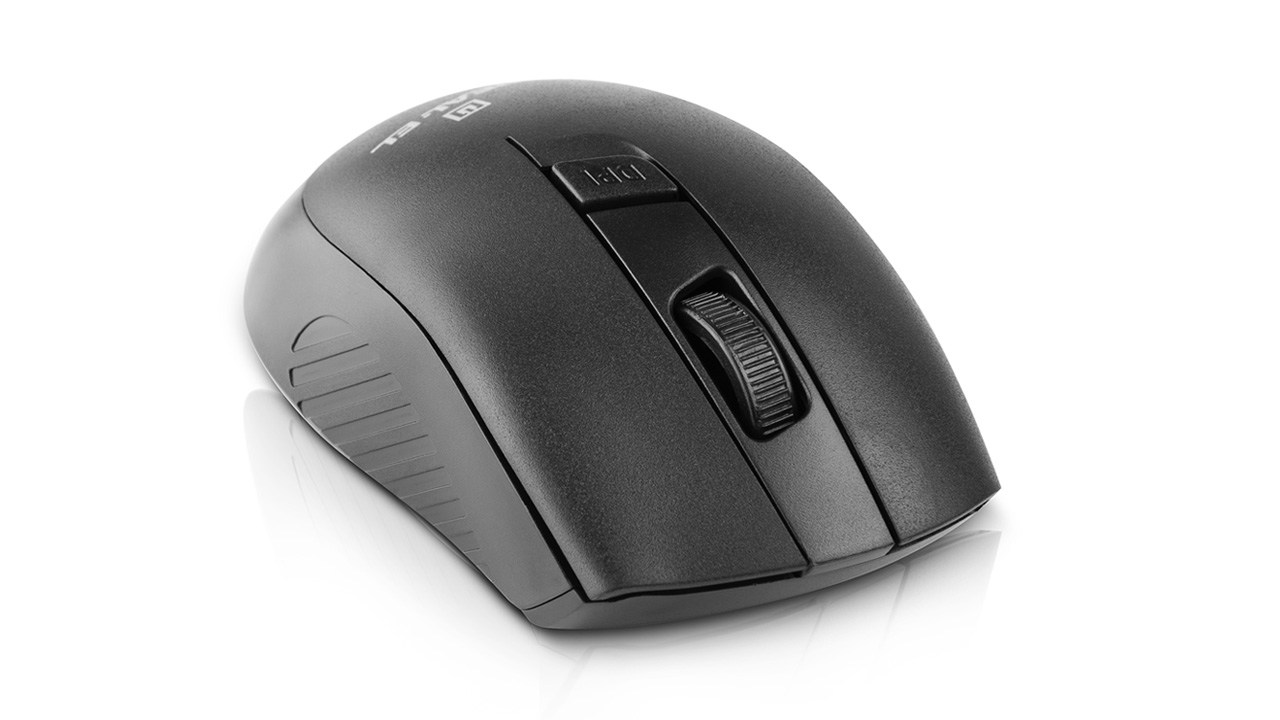 Миша бездротова REAL-EL RM-300 Black/Grey | ARAGO
