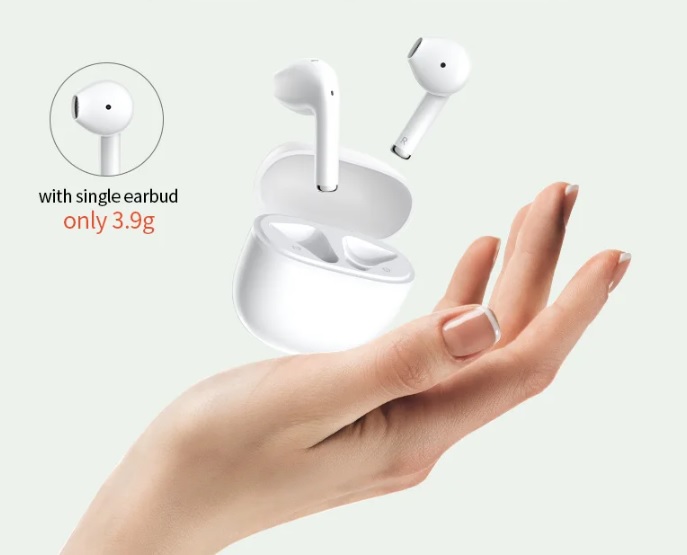 Bluetooth-гарнітура QCY AilyBuds Lite White | ARAGO