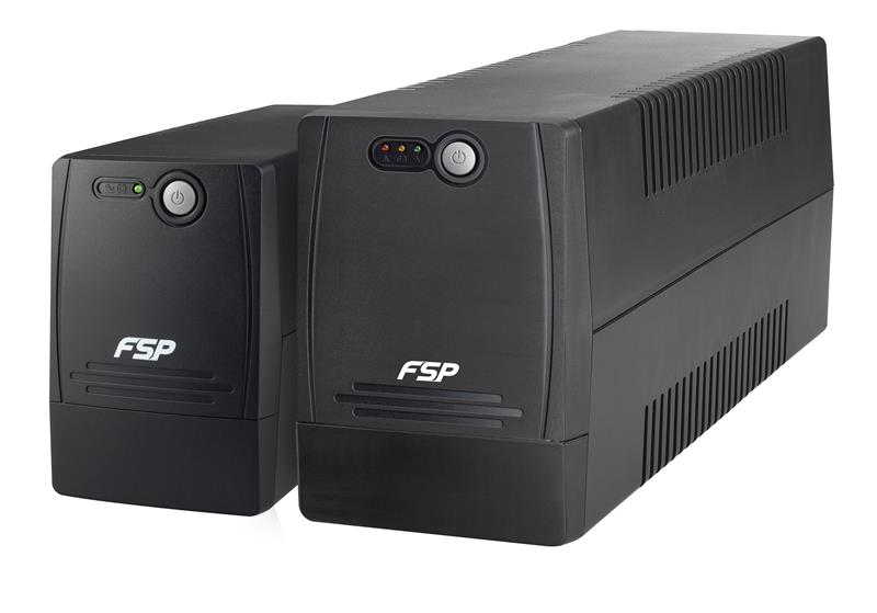 ИБП FSP DP 1000VA, Line Int., 4xIEC, пластик (DP1000IEC) | ARAGO