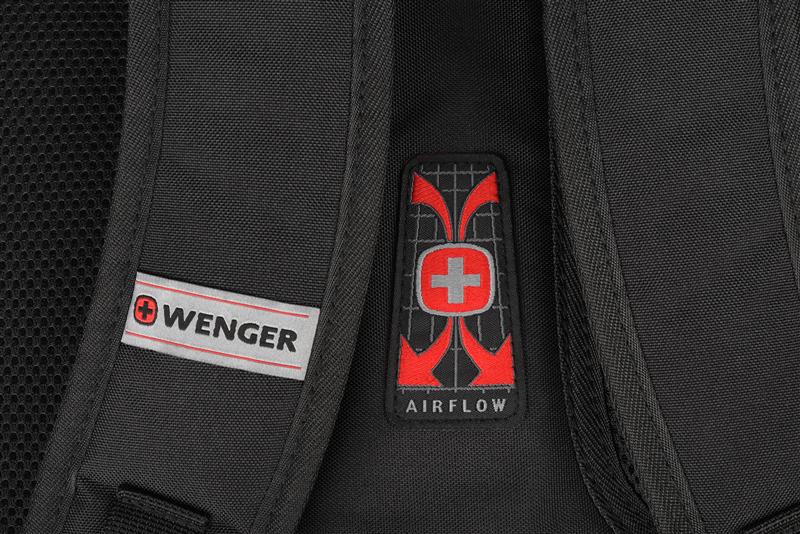 Рюкзак для ноутбука Wenger Upload Black/Grey (604431) | ARAGO