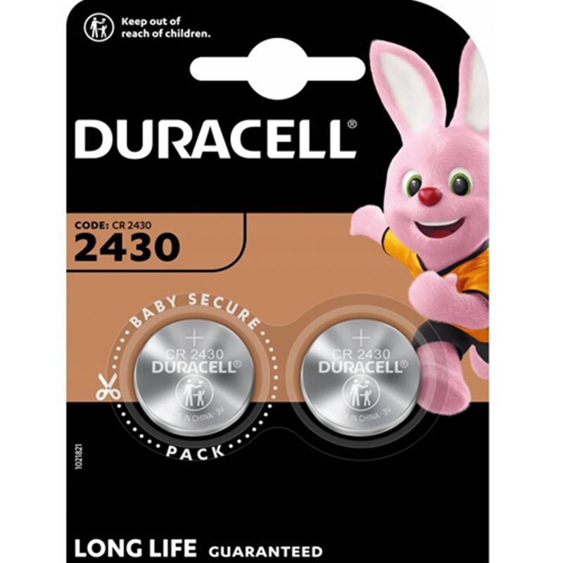 Батарейка Duracell DL 2430 BL 2шт | ARAGO