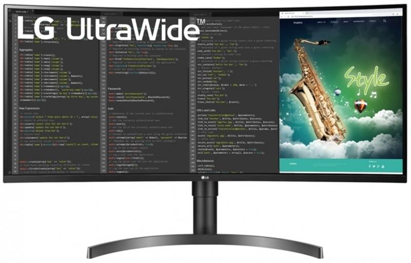 LG 35" UltraWide 35WN65C-B VA Black Curved | ARAGO
