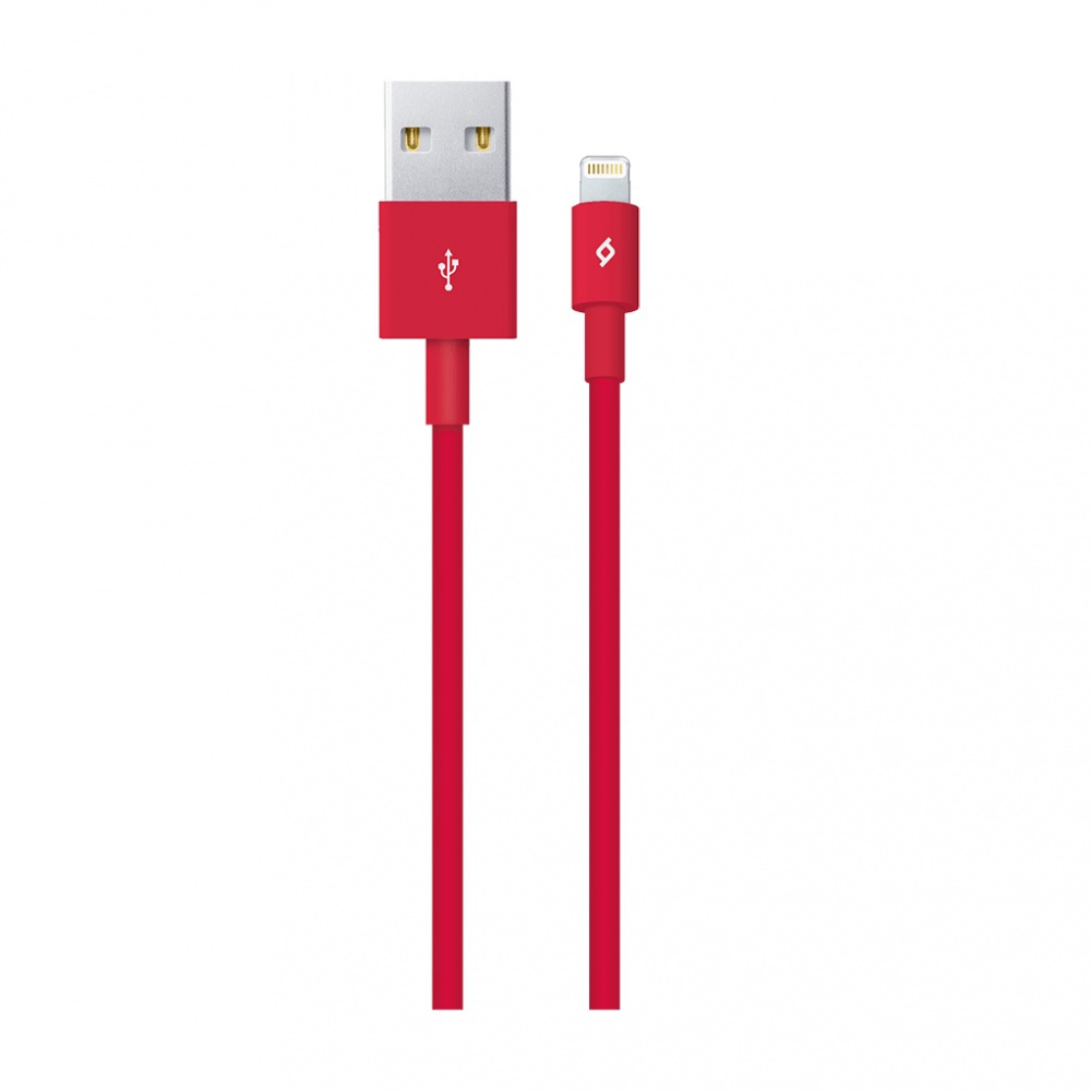 Кабель Ttec USB - Lightning (M/M), 1 м, Red (2DK7508K) | ARAGO