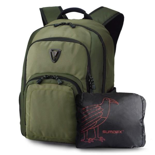 Рюкзак для ноутбука Sumdex PON-394TY 16" Green | ARAGO