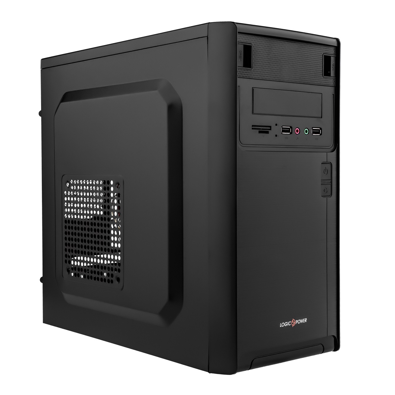 Корпус Logicpower 6103 без БП, 2хUSB2.0, Black | ARAGO