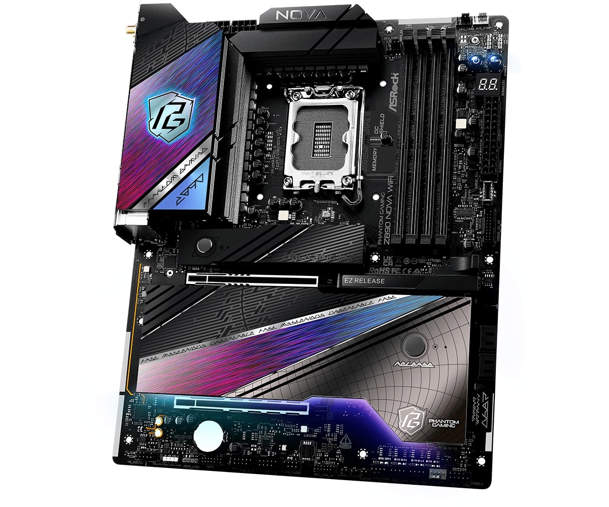 Материнська плата ASRock Z890 Nova WiFi Socket 1851 | ARAGO