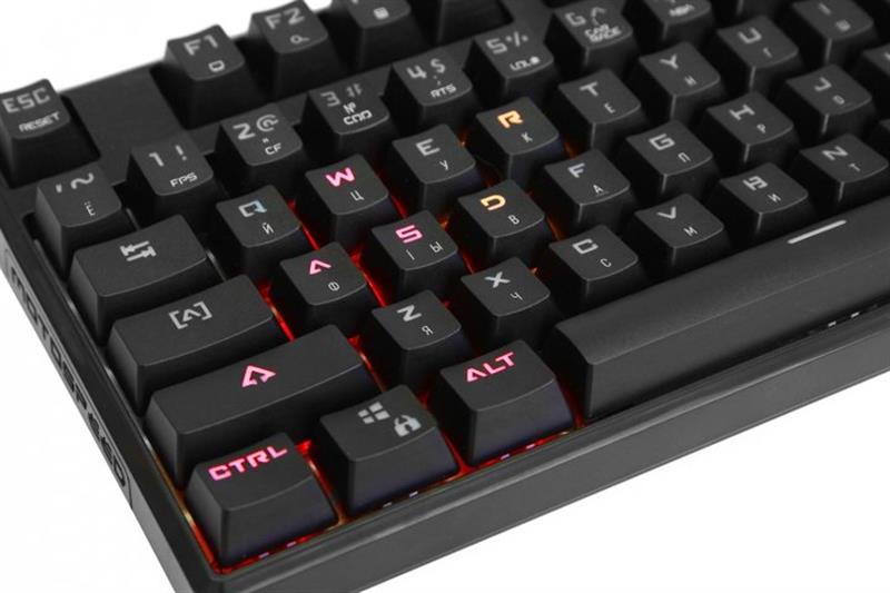 Клавіатура Motospeed CK107 Outemu Red RGB Black (mtk96mr) | ARAGO