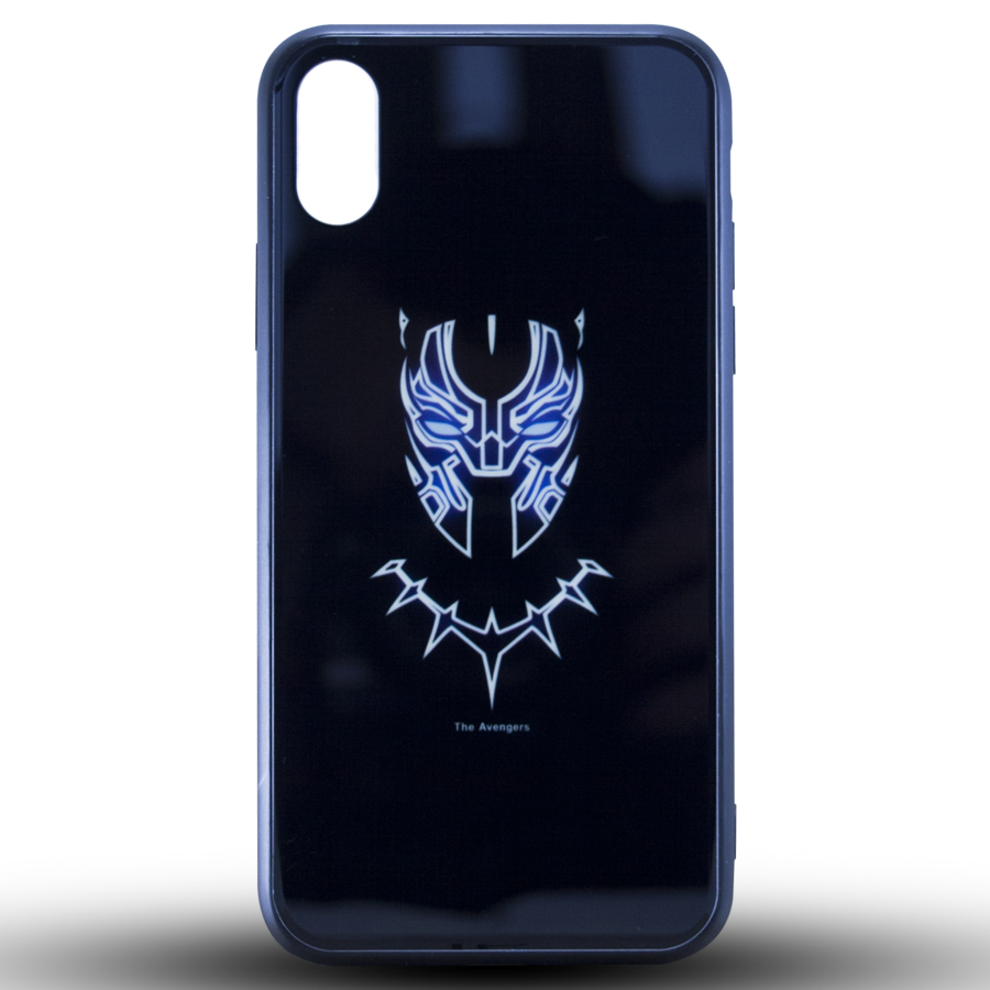 Силикон LUMINOUS GLASS Huawei P Smart 2019 Black Panther | ARAGO
