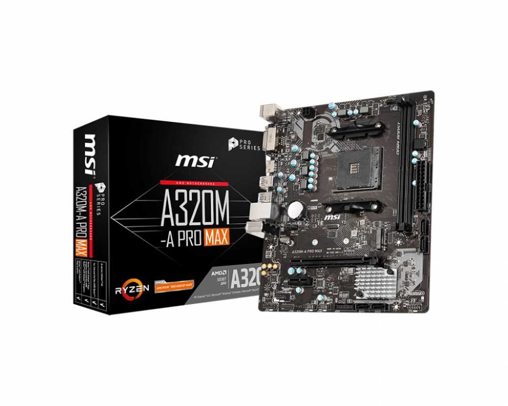 MSI A320M-A Pro Max Socket AM4 | ARAGO