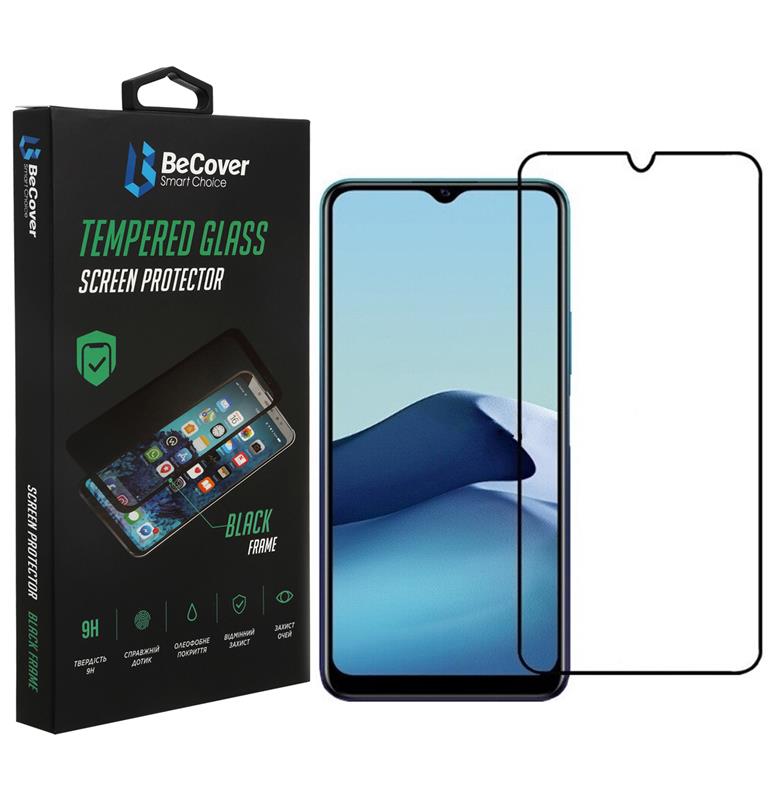 Захисне скло BeCover для Vivo Y11s Black (707312) | ARAGO