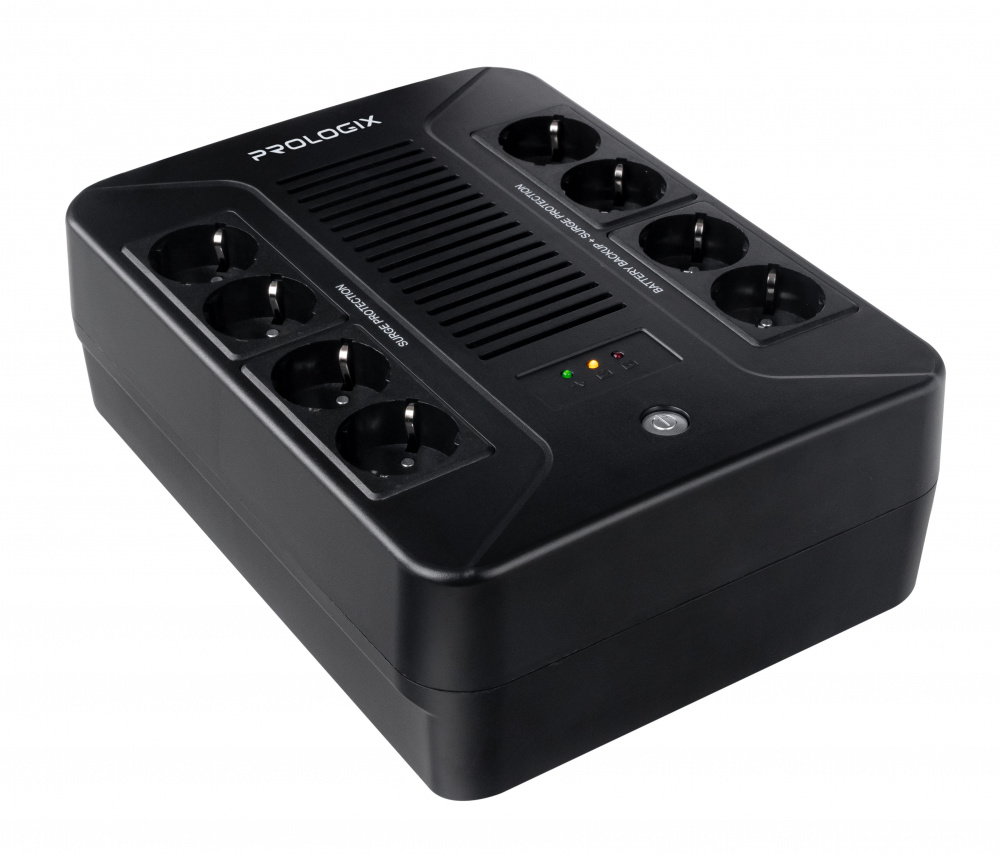 Джерело безперебійного живлення Prologix 650 (PLP650VA8LED) | ARAGO