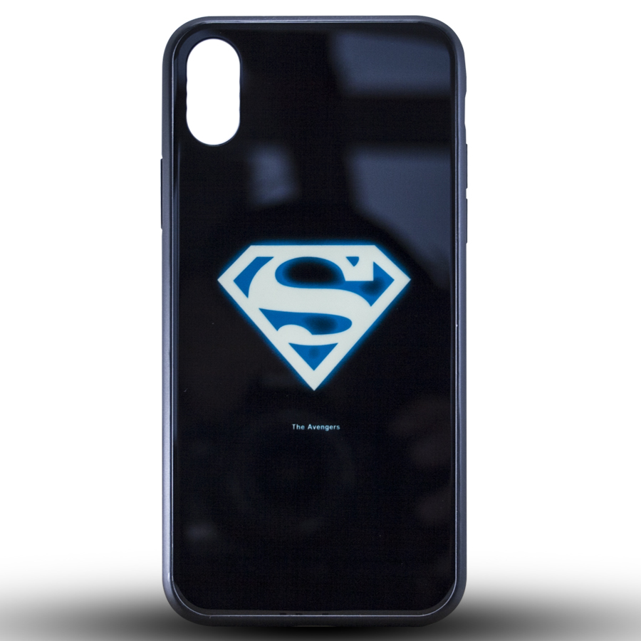 Силикон LUMINOUS GLASS Huawei P Smart 2019 Superman | ARAGO