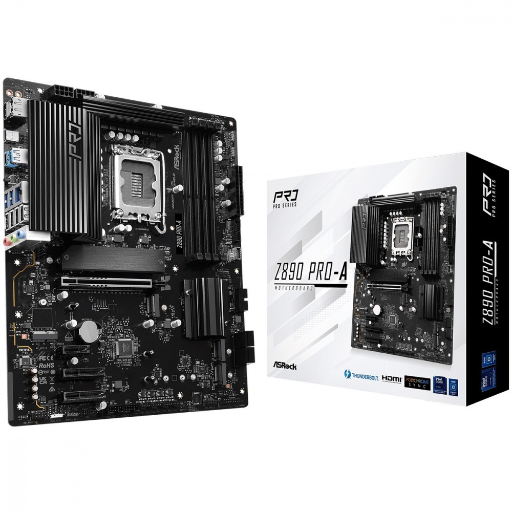 Материнська плата ASRock Z890 PRO-A Socket 1851 | ARAGO