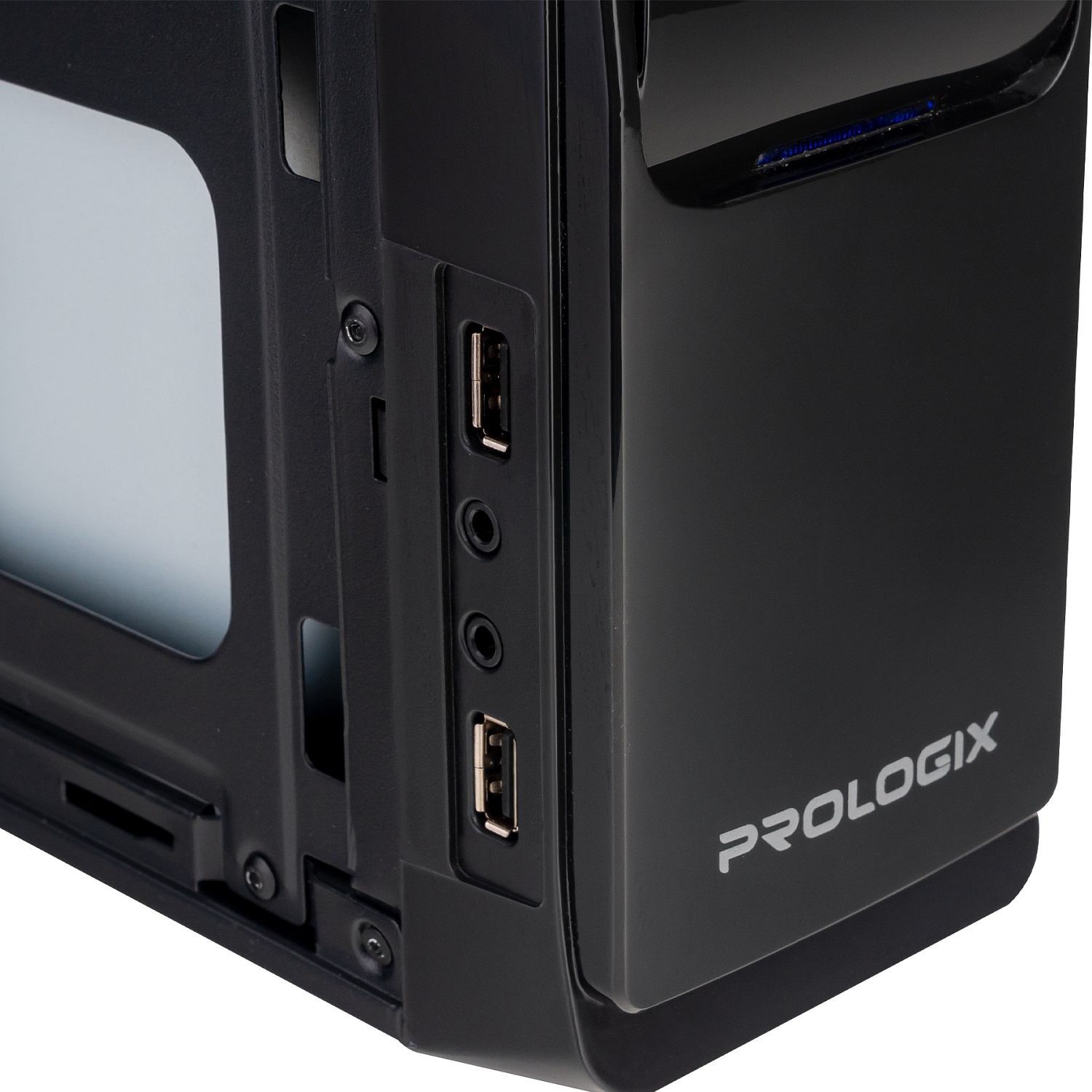 Корпус Prologix E100 Slim 400W Black | ARAGO
