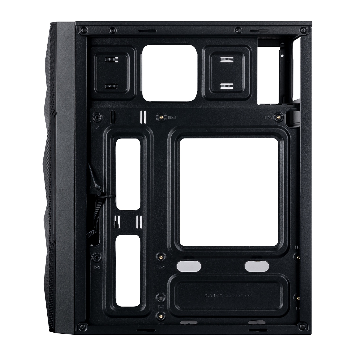 Корпус Prologix E113 Tempered Glass&Mesh Black | ARAGO