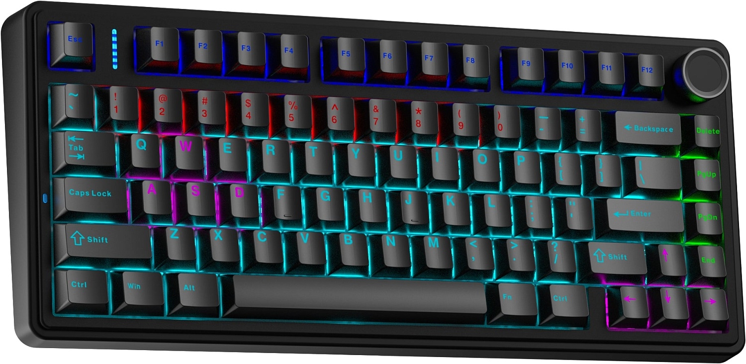 Клавіатура Aula F75 Black (6948391202846) | ARAGO