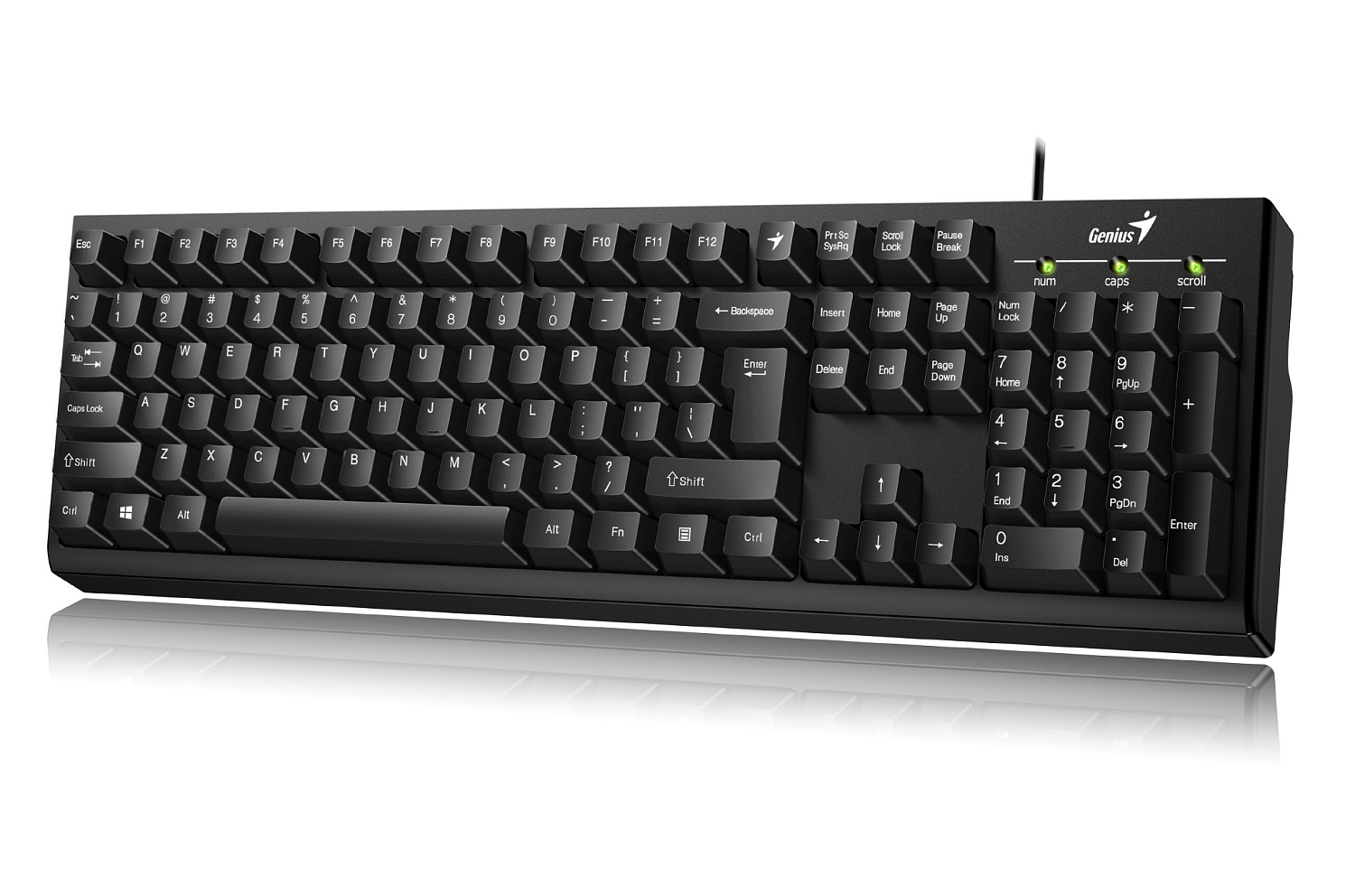 Клавиатура Genius Smart KB-100 (31300005410) Ukr Black USB | ARAGO