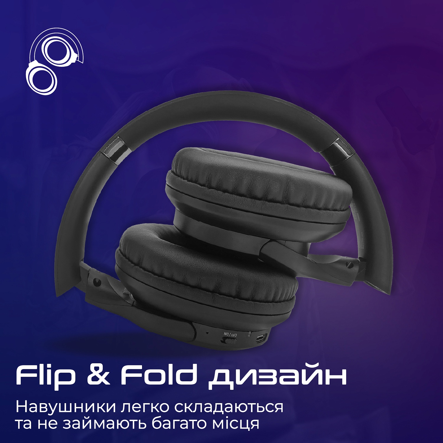 Bluetooth-гарнітура Promate LaBoca-Pro Black | ARAGO