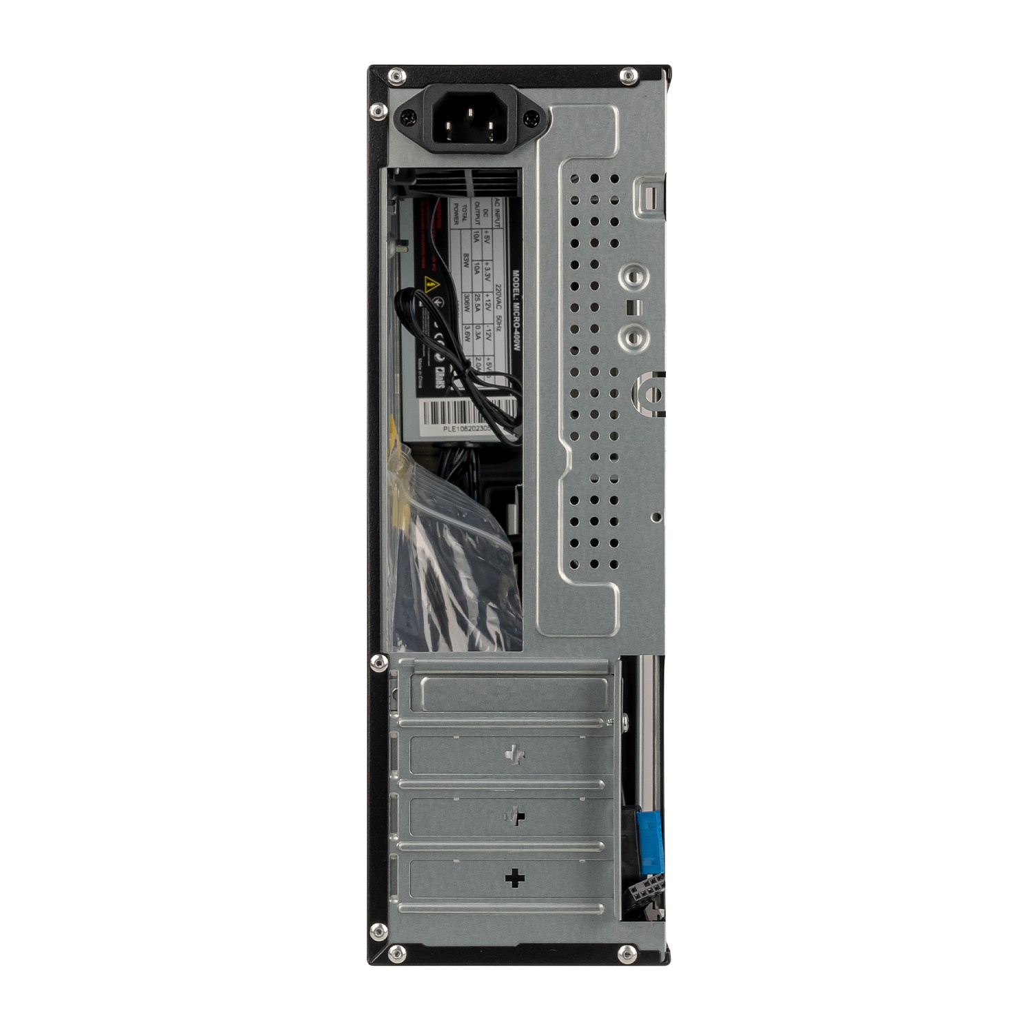 Корпус Prologix E106 Slim Black Door 400W | ARAGO
