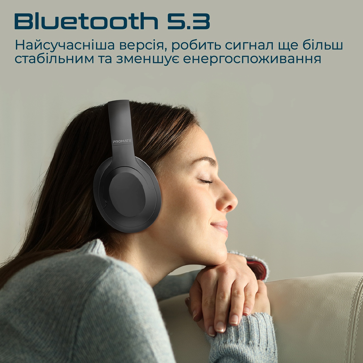 Bluetooth-гарнітура Promate Concord Black | ARAGO