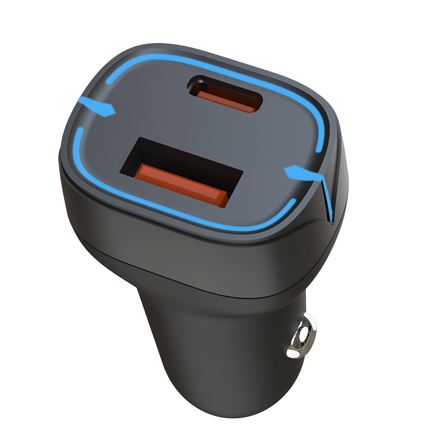 Автомобільний зарядний пристрій XO CC37 (2USB, 3А) Black (CC37.black) | ARAGO